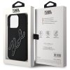 Karl Lagerfeld KLHCP15L3DRKSDLK iPhone   15 Pro 6.1 czarny/black hardcase 3D Rubber Signature